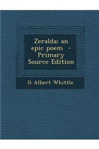 Zeralda; An Epic Poem