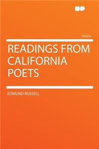 Readings from California Poets