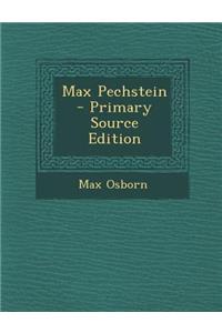 Max Pechstein