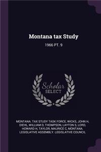 Montana Tax Study