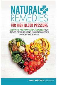 Natural Remedies For High Blood Pressure