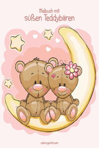 Malbuch mit süßen Teddybären 1