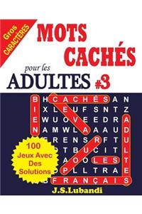 MOTS CACHÉS pour les ADULTES # 3
