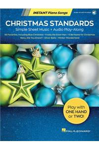 Christmas Standards - Instant Piano Songs Book/Online Audio