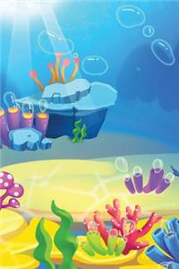 Toonland Ocean Floor Notebook