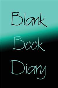 Blank Book Diary