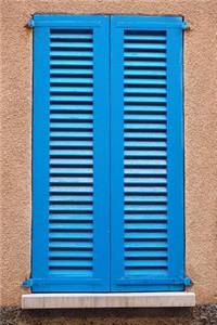Beautiful Blue Shutter Journal