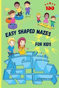 100 Easy shaped Mazes for kids