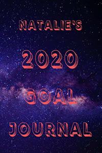 Natalie's 2020 Goal Book