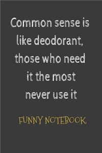 Funny Notebook