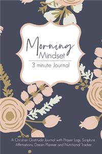 Morning Mindset 3 Minute Journal