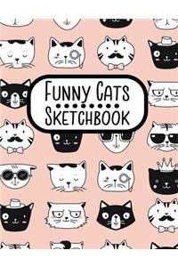 Funny Cats Sketchbook