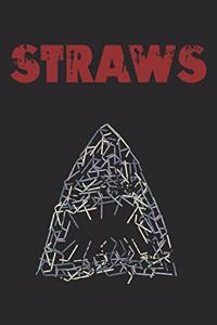 Straws Ban Plastic Parody Shark