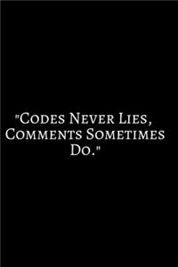 Codes Never Lies