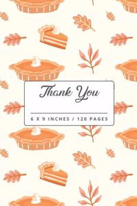 Thank You: Gratitude Prayer Journal Paperback Notebook.