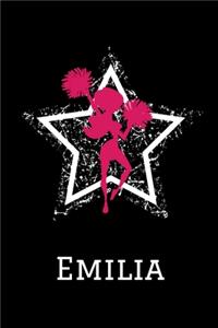Emilia Cheerleading Notebook