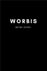 Worbis: Notizbuch / Notizblock A5 Punktraster - 120 Seiten Notizblock / Journal / Notebook für deine Stadt