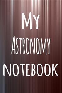 My Astronomy Notebook