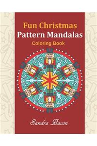 Fun Christmas Pattern Mandalas Coloring Book