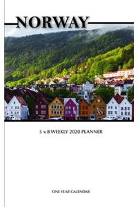 Norway 5 x 8 Weekly 2020 Planner