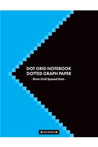 Dot Grid Notebook Dotted Graph Paper 8mm Grid Spaced Dots