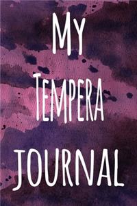 My Tempera Journal