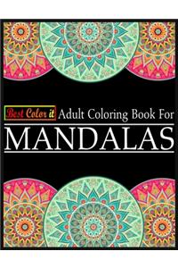 Best Color It Adult Coloring Book For Mandalas