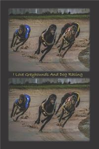I Love Greyhounds And Dog Racing