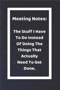 Meeting Notes