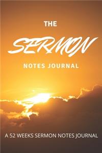 The Sermon Notes Journal
