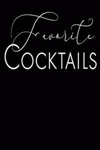 Favorite Cocktails