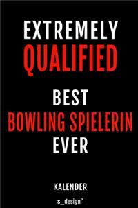 Kalender für Bowling Spieler / Bowling Spielerin