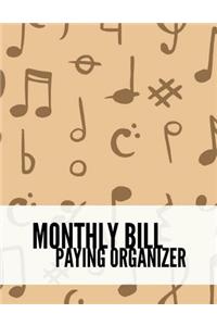 Monthly Bill Paying Organizer