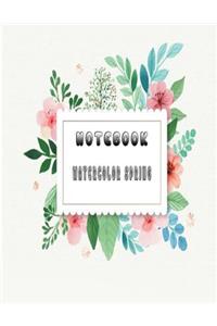 Notebook Watercolor Spring