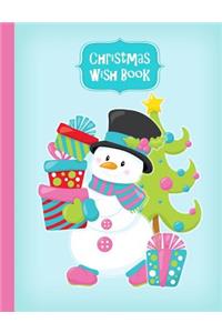 Cute Snowman Christmas Wish Book