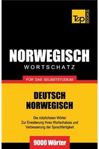 Wortschatz Deutsch-Norwegisch für das Selbststudium. 9000 Wörter
