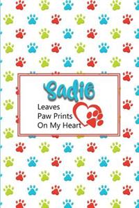 Sadie Leaves Paw Prints on My Heart