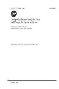 Design Guidelines for Quiet Fans and Pumps for Space Vehicles