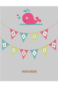 Baby Shower Notebook
