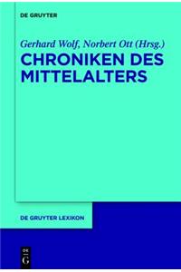 Handbuch Chroniken Des Mittelalters