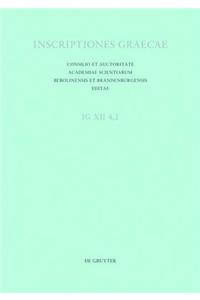 Inscriptiones Coi Insulae: Catalogi, Dedicationes, Tituli Honorarii, Termini