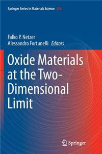 Oxide Materials at the Two-Dimensional Limit