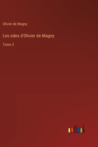 Les odes d'Olivier de Magny