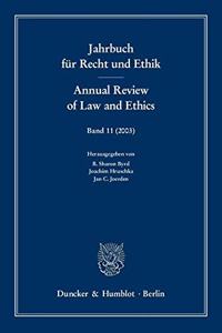 Jahrbuch Fur Recht Und Ethik / Annual Review of Law and Ethics