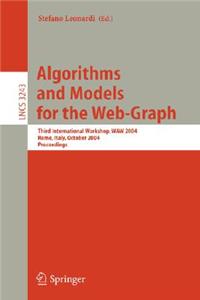 Algorithms and Models for the Web-Graph