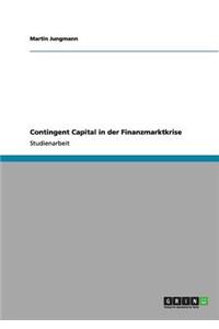 Contingent Capital in der Finanzmarktkrise