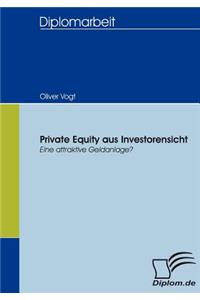 Private Equity aus Investorensicht