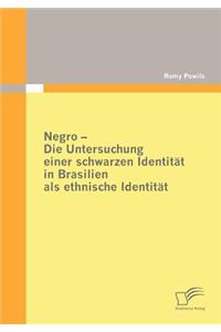 Negro - Die Untersuchung einer schwarzen Identität in Brasilien als ethnische Identität