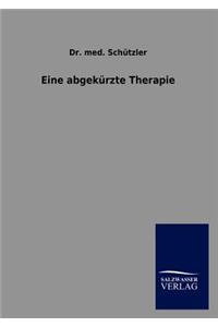 Eine Abgek Rzte Therapie