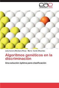 Algoritmos Geneticos En La Discriminacion